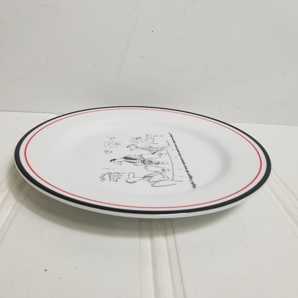 Restoration Hardware Plate White New Yorker Waiter Wine Dinner Arnie Levin 1998 - Picture 6 of 13